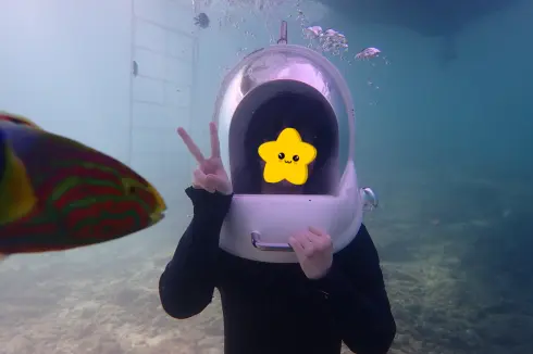 海底漫步照片